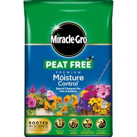 Miracle-Gro Moisture Control Peat Free Compost 40 Litre